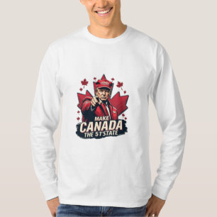 Camiseta Canadá: el 51° Estado Trump Canadá