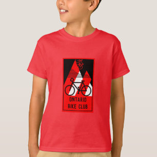 Camiseta Canadá en bicicleta