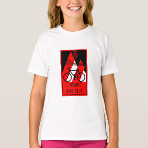 Camiseta Canadá en bicicleta