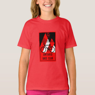 Camiseta Canadá en bicicleta
