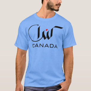 Camiseta CANADÁ en caligrafía árabe