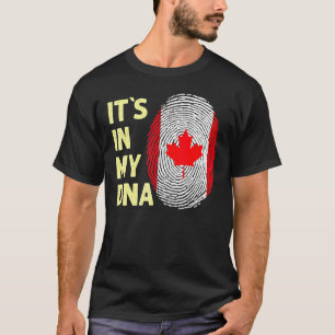 Camiseta Canadá En Mi Adn, Canadá