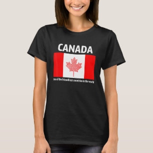 Camiseta Canadá Es Uno De Los Países Más Amigables En El