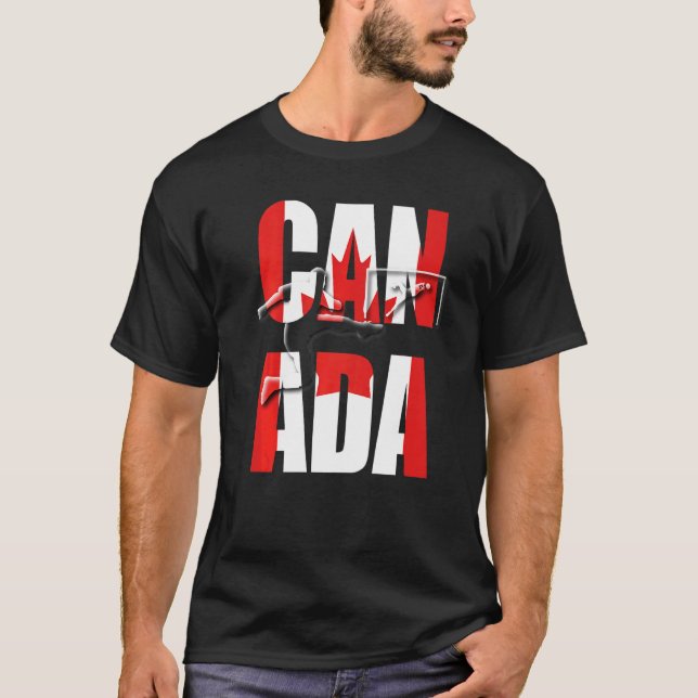 Camiseta Canada Football (Anverso)