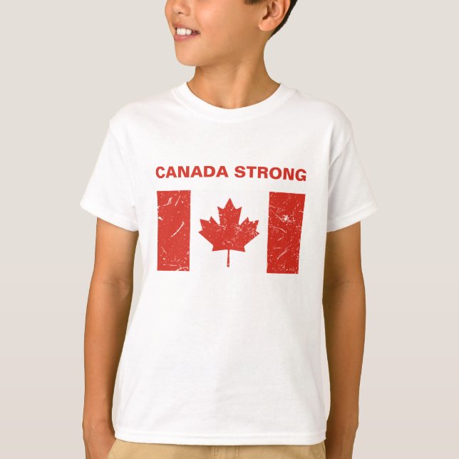 Camiseta Canadá fuerte (Anverso)