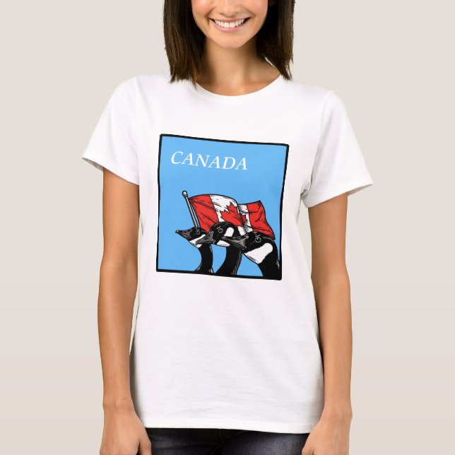 Camiseta Canadá: Furiosos patriotas luchan fuerte contra Ca (Anverso)
