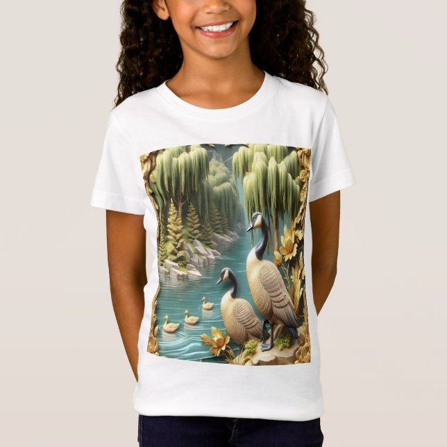 Camiseta Canadá: Geeses en medio de los llorones (Anverso)