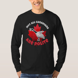 Camiseta Canadá: Goose canadiense