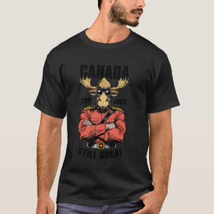 Camiseta Canadá: Gran Montaña Orgullosa Canadiense de 1867