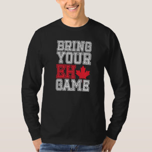 Camiseta Canadá Hockey Bring Your Eh Game 3