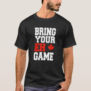 Camiseta Canadá Hockey Bring Your Eh Game Canada 1