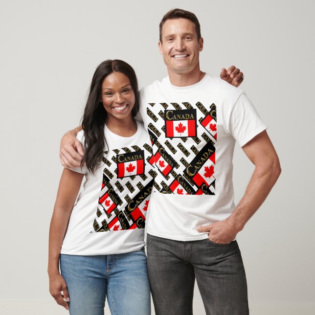 CAMISETA CANADÁ HOCKEY PUCK (Unisexo)