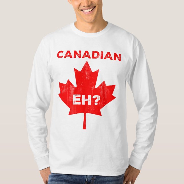 Camiseta ¿Canadá? Hoja de arce (Anverso)
