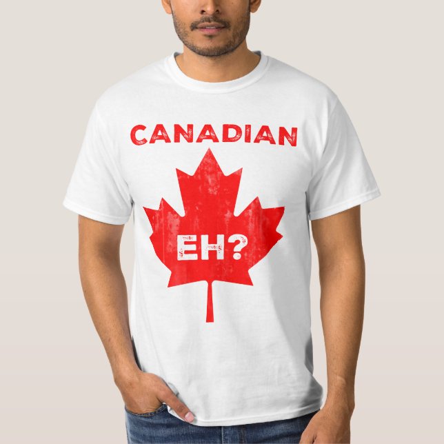 Camiseta ¿Canadá? Hoja de arce (Anverso)