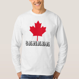 CAMISETA CANADÁ - HOJA DE ARCE - DÍA DE CANADÁ