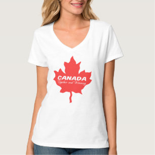 Camiseta Canadá juntos y ganando