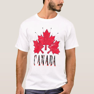 Camiseta Canadá: La hoja de arce Orgullosa Canadá