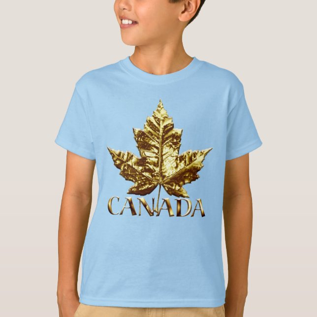 Camiseta Canada Leaf Organic Kid's Tee de Canadá (Anverso)