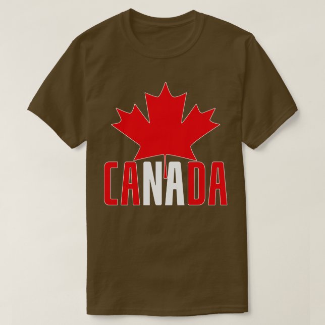 Camiseta Canadá Lover Canadá (Diseño del anverso)