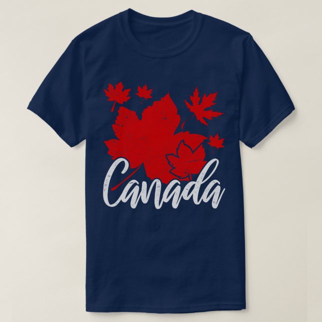 Camiseta Canadá Lover Canada Maple Leaf Canada 1 (Diseño del anverso)