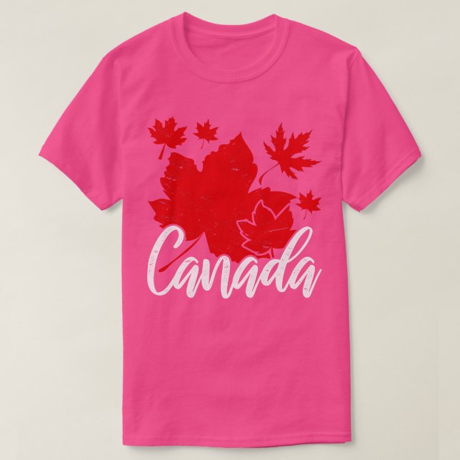 Camiseta Canadá Lover Canada Maple Leaf Canada 1 (Diseño del anverso)