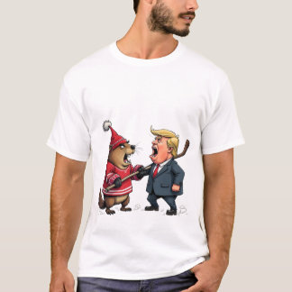 Camiseta Canadá luchando contra Trump