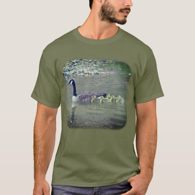 Camiseta Canadá: Madre De Goma Y Naturaleza De Los Bebés (Anverso)