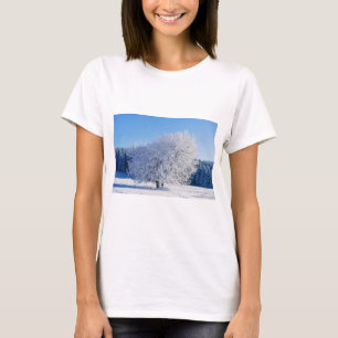 Camiseta  Canadá, Manitoba, Grande Pointe. Niebla y escarch