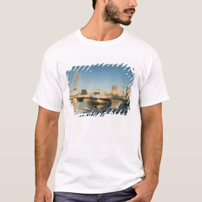 Camiseta CANADÁ, Manitoba, Winnipeg: Esplanada Riel (Anverso)