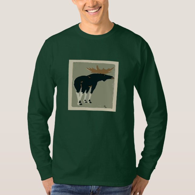 Camiseta Canadá, Moose (Anverso)