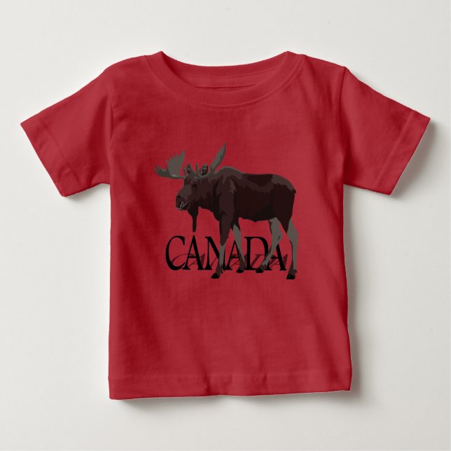 Camiseta Canada Moose Camiseta de recuerdo canadie
