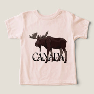 Camiseta Canada Moose Camiseta de recuerdo canadie