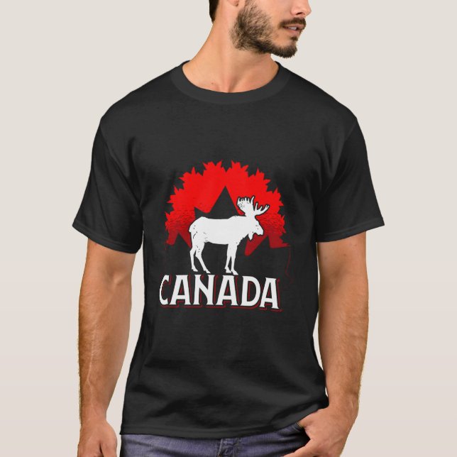 Camiseta Canadá Moose Canadá (Anverso)