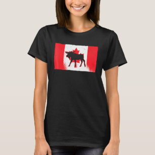 Camiseta Canadá: Moose Canada Day Maple Leaf Proud Canuck