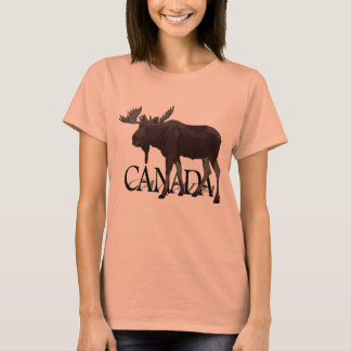 Camiseta Canadá Moose Vress Retro Moose Souvenir canadiense