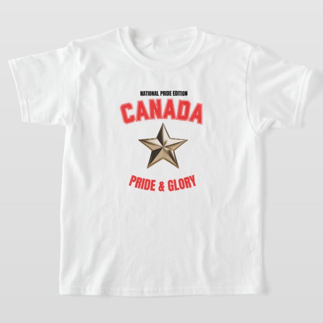 Camiseta Canada National Pride Edition Kids' Basic T-Shirt (Distribución)