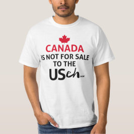 Camiseta CANADÁ no está a la venta a EE.UU. eh Gracioso Oh