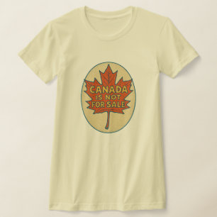 Camiseta Canadá no está a la venta con hojas de arce rojas