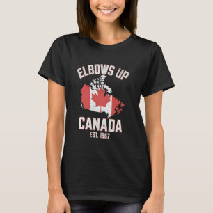 Camiseta Canadá No Está A La Venta De Elbows Hacia Canadá