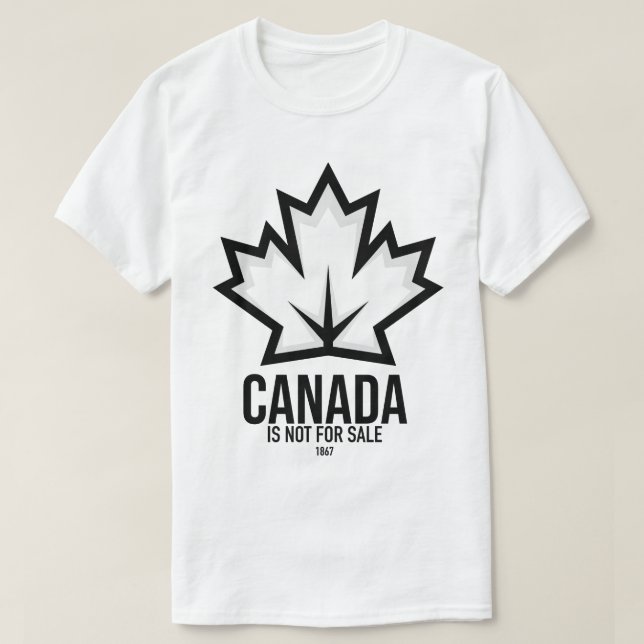 Camiseta Canadá no está a la venta Día del Orgullo Canadien (Diseño del anverso)