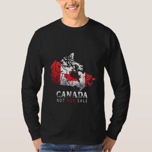 Camiseta Canadá no está a la venta, es gracioso que Trump A