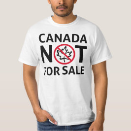 Camiseta CANADÁ no está a la venta Libertad canadiense Oh