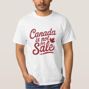 Camiseta Canadá no está a la venta, mantente fuerte - Anti