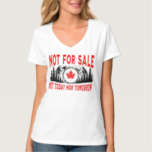 Camiseta Canadá no está a la venta, ni hoy ni mañana
