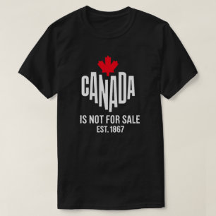 Camiseta Canadá no está a la venta - Orgulloso Tee canadien