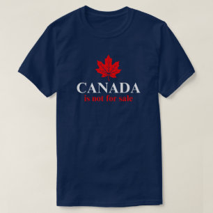 Camiseta Canadá no está a la venta Rojo Blanco