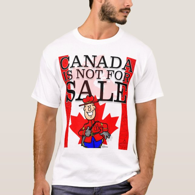 Camiseta Canadá no está en venta (Anverso)