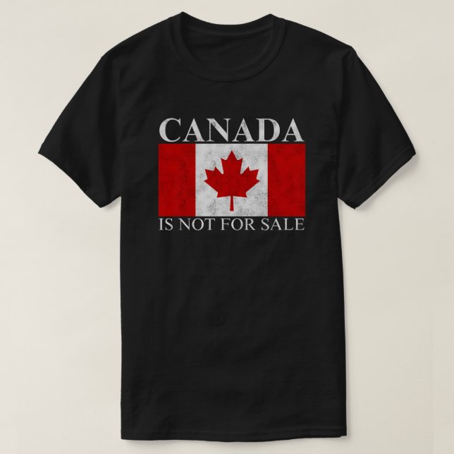 Camiseta Canadá no está en venta (Diseño del anverso)