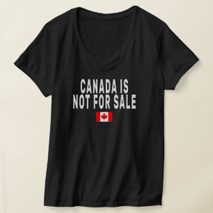 Camiseta Canadá No Está En Venta , Orgulloso De Ser Canadie