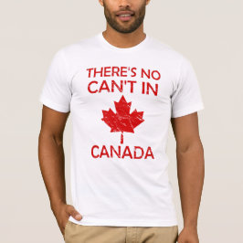 Camiseta Canadá: No puede estar orgulloso de ser canadiense